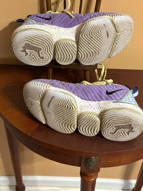Nike LeBron 23 Purple Yellow Sneakers Size 8 - Picture 11 of 11